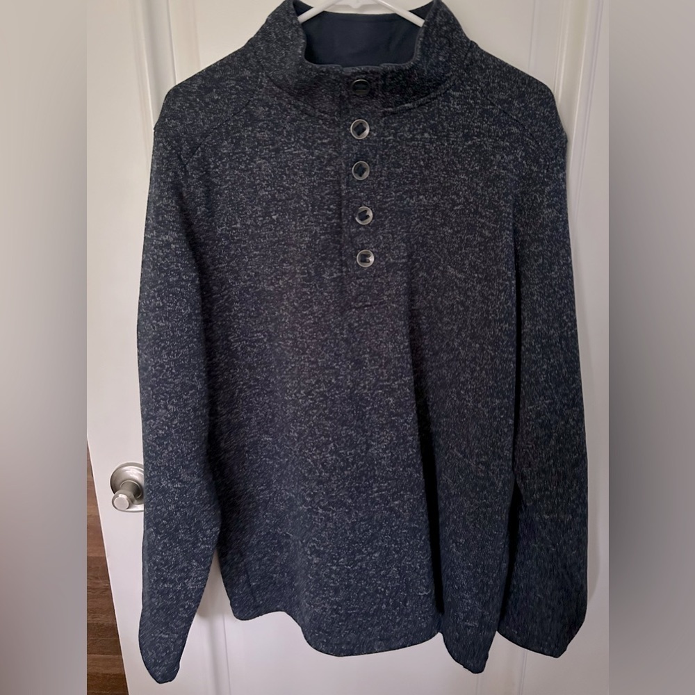 Red Head Brand Co. 1/4 Button Sweater